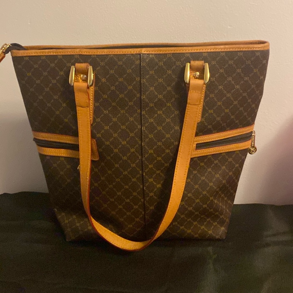 Leather Rioni Moda Italia tote